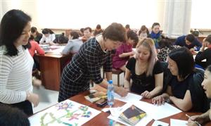 «Оқушыларды ҰБТ-ға дайындауда арт-терапияны қолдану» семинар-тренингі өтт