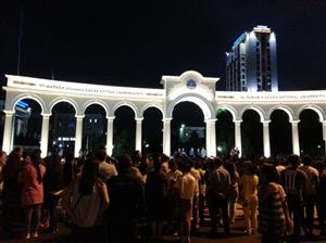 О Триумфальной арке "Мәңгілік Ел" в Стране утренней свежести
