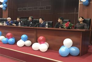 Молодежный театр Астаны встретились со студентами механико-математического факультета