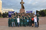 Слет студенческих отрядов КазНУ