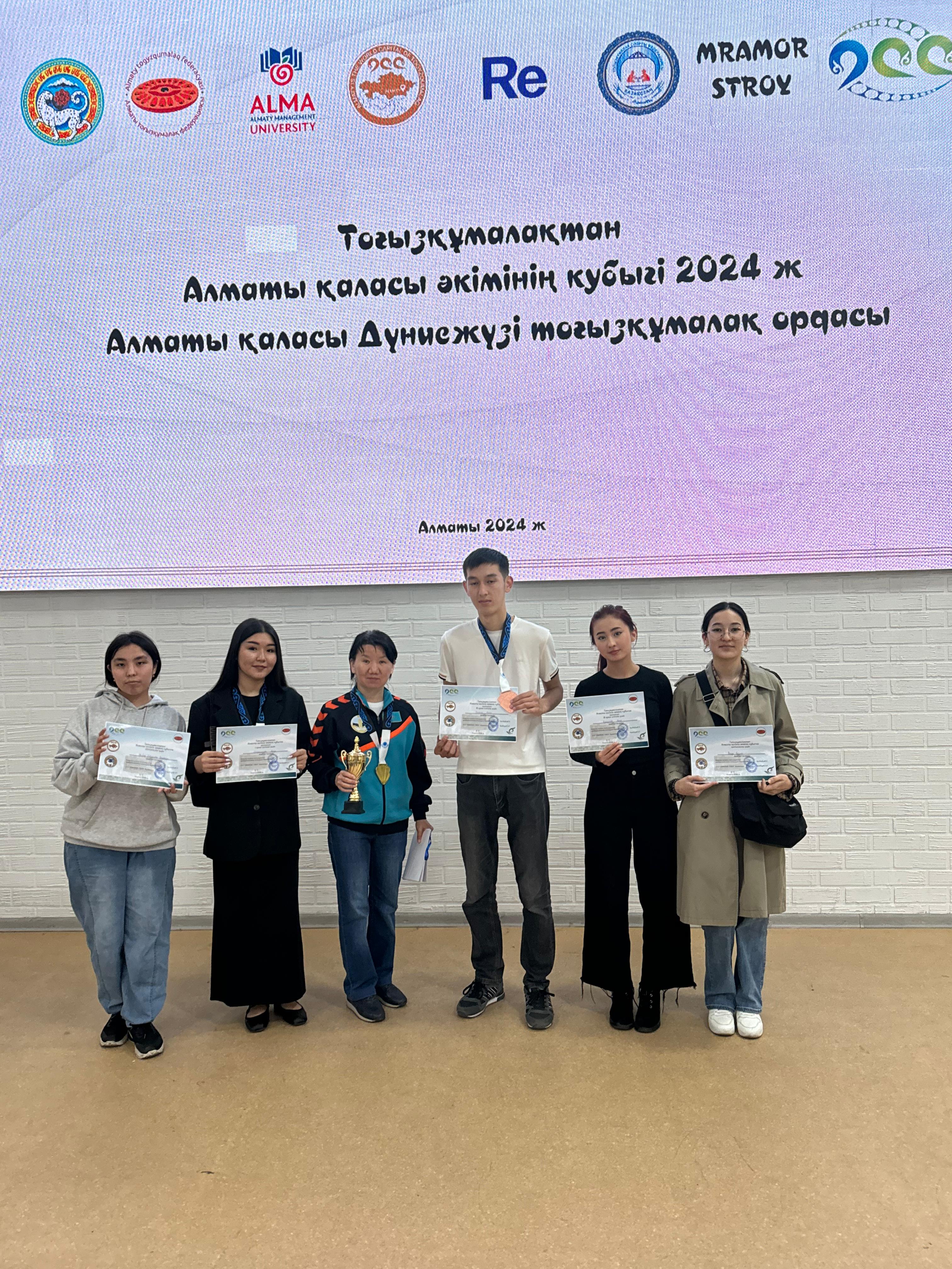 SDG-3: Our students returned with a prize from the Togyzkumalak competition