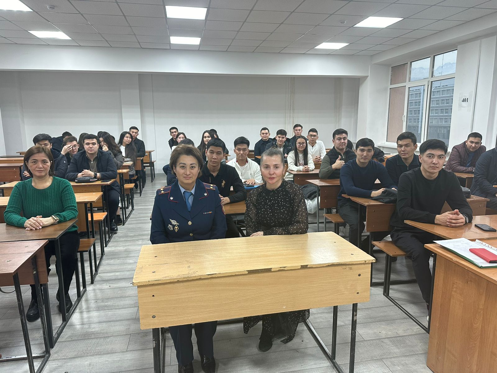 Встреча с главным специалистом  ГКП на ПХВ «Центр психического здоровья» г. Алматы» Трубниковой А. А.