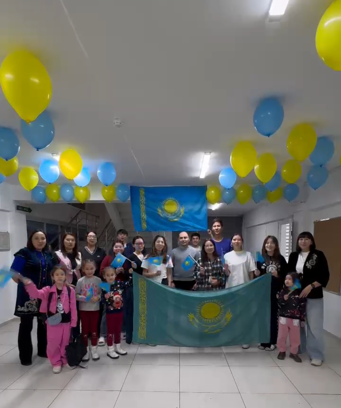 Celebration of Republic Day of Kazakhstan in Dormitory No. 13