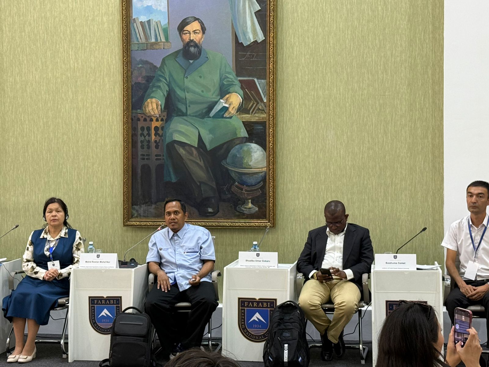 Publication activity in international scientific journals discussed at Al-Farabi Kazakh National University