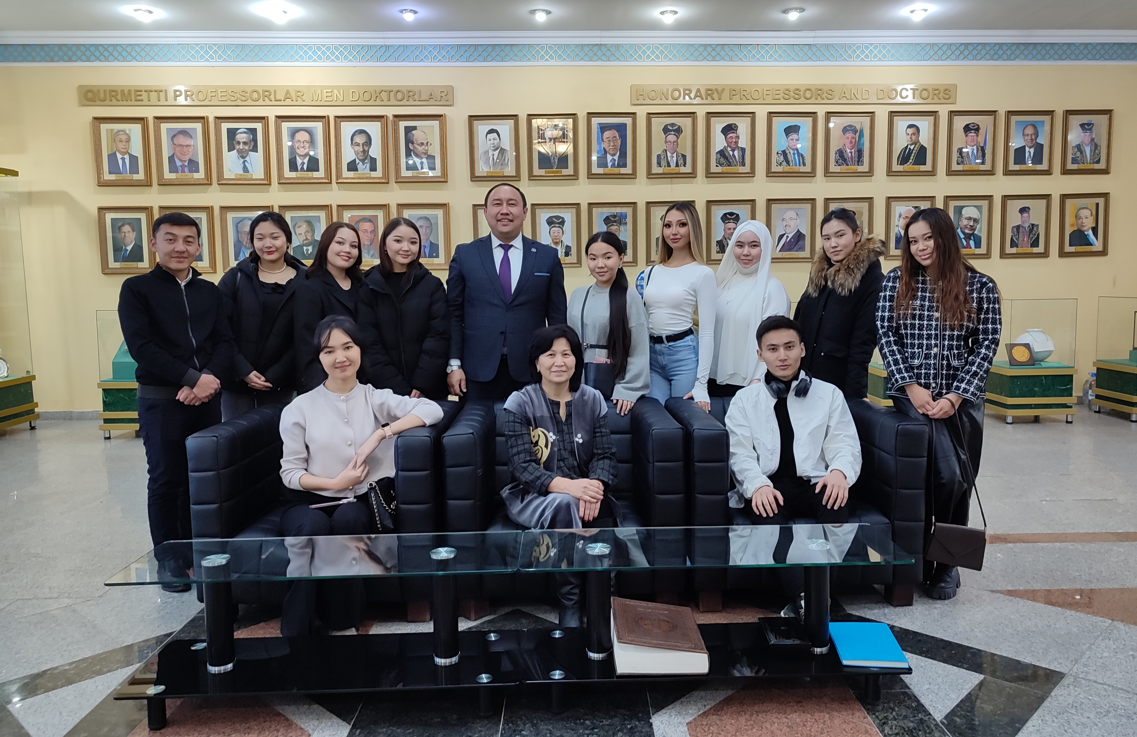 An excursion was conducted for 4th year students of the Faculty of Journalism of Al-Farabi Kazakh National University