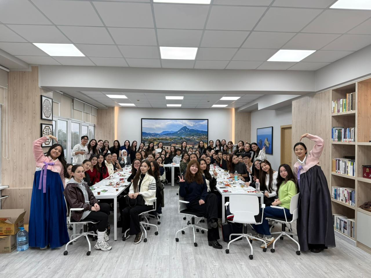 Students of the Faculty of Oriental Studies, Department of Far East, celebrated Chuseok