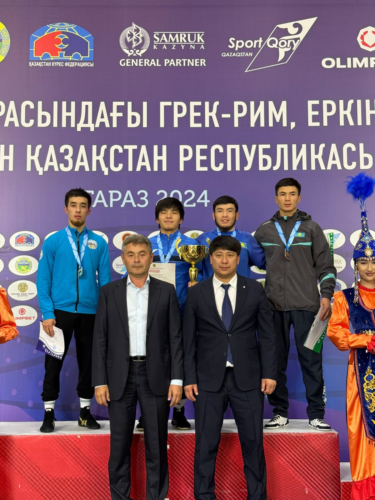 Greco-Roman wrestling. The Cup of the Republic of Kazakhstan