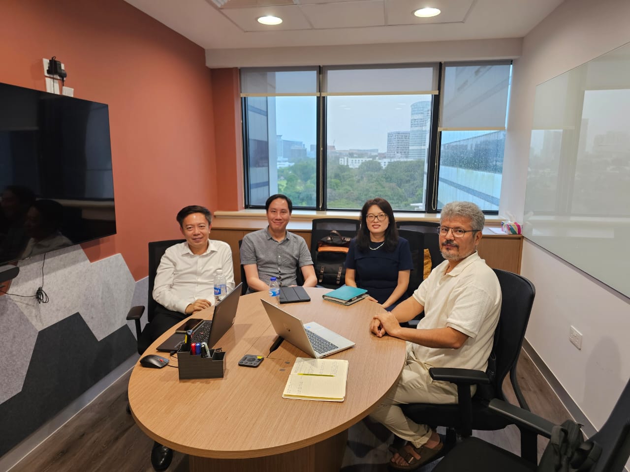 Establishing international relations with the National University of Singapore. SDG 4 and SDG 17