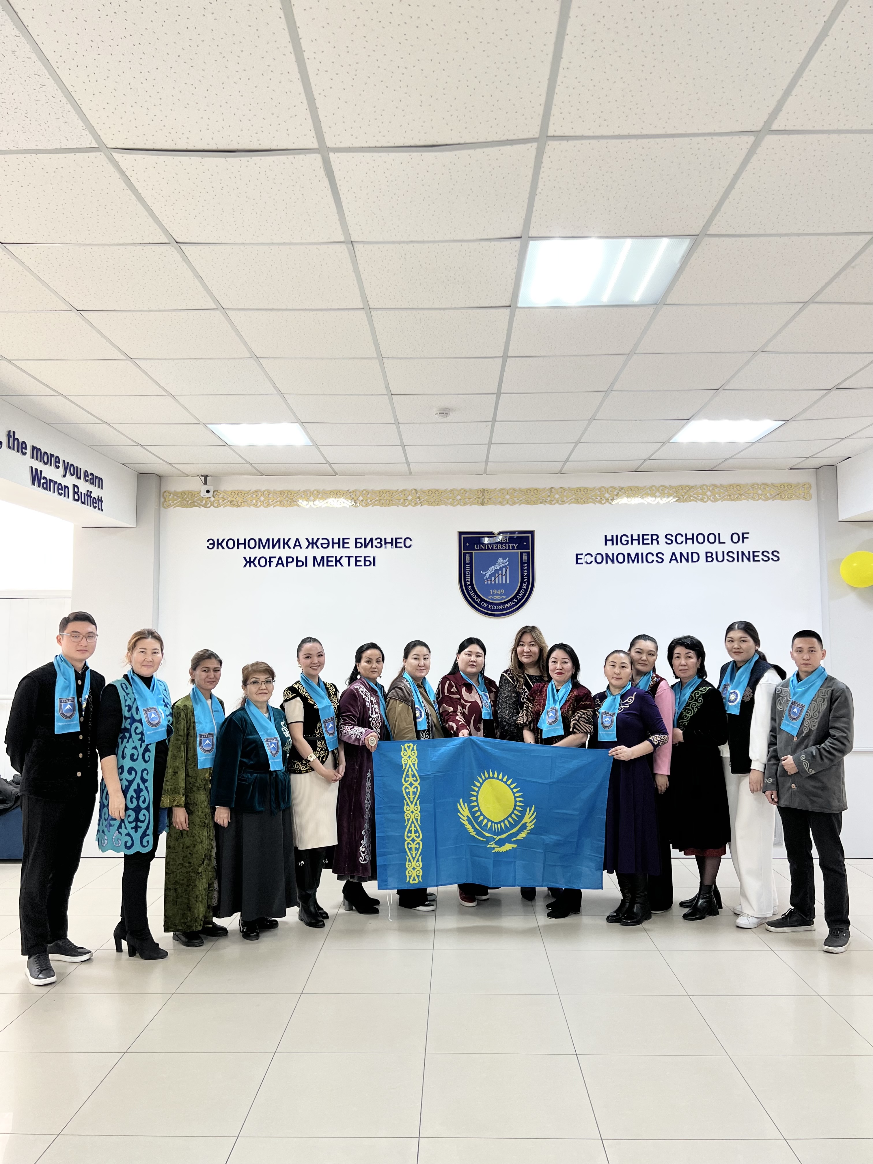 The Department of Business Technologies congratulates everyone on the Republic Day of Kazakhstan!
