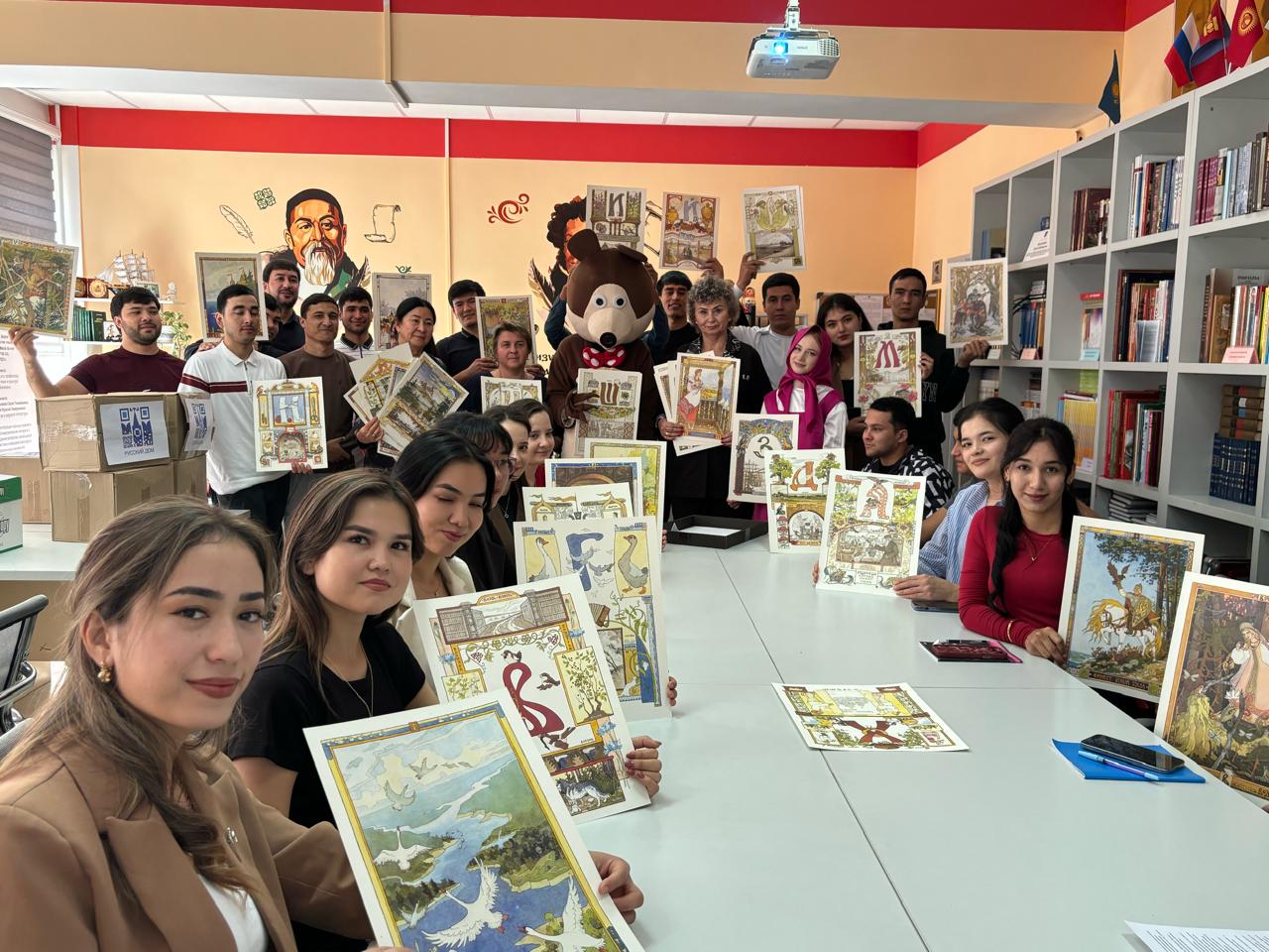 The presentation of an illustrated edition of the Slavic Alphabet