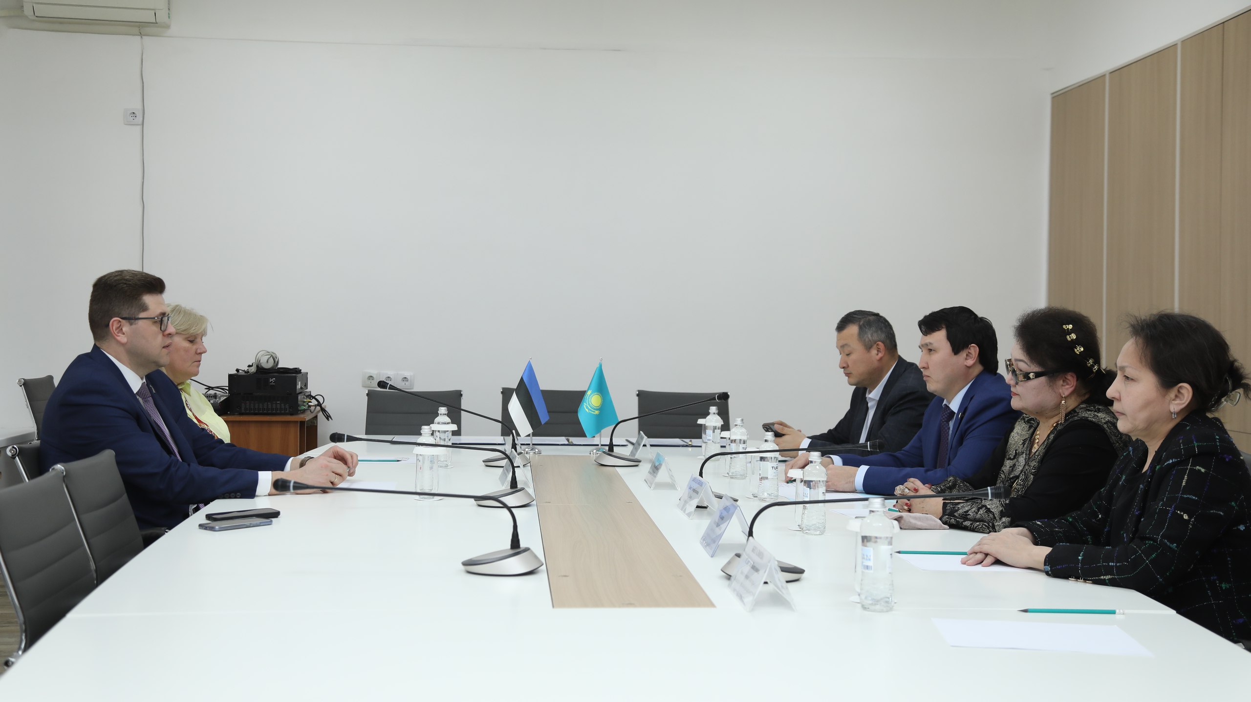 A delegation from Estonia visited KazNU