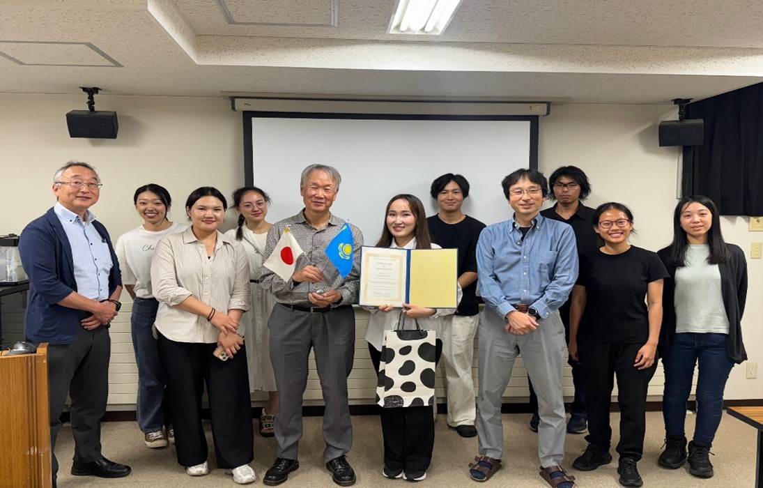 KazNU Doctoral Student Completed Internship in Japan