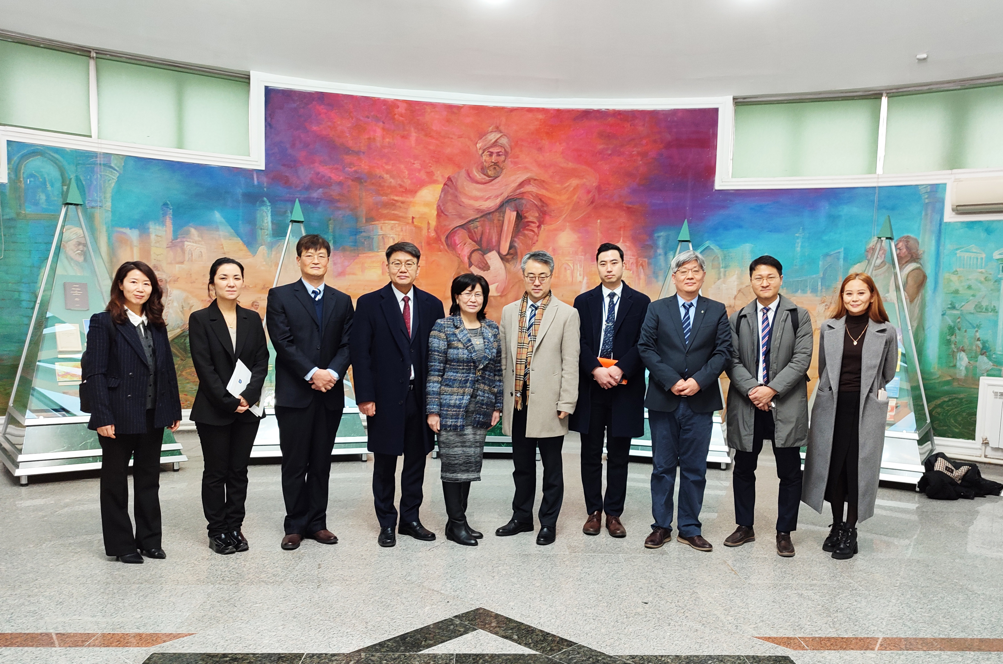 A delegation from the Korean Central Research Institute of Hydro and Nuclear Energy (KHNP) arrived at KazNU to discuss issues of developing cooperation and interaction