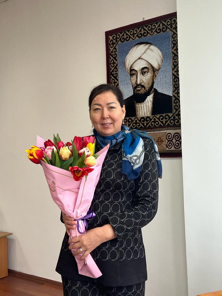 Beissen Nurzada became the winner of the “BEST UNIVERSITY TEACHER 2023” competition!