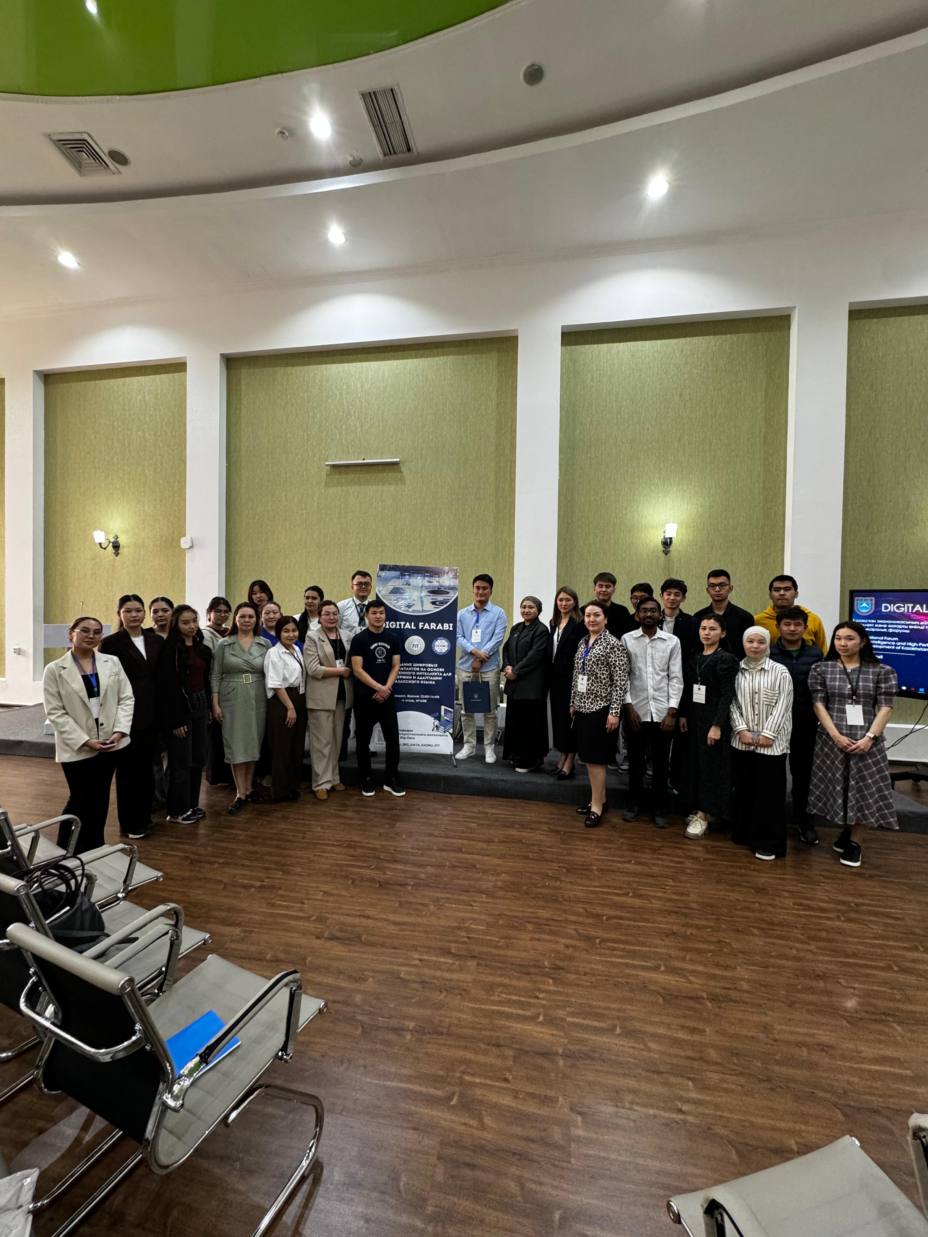 Digital Farabi 2025 прошёл воркшоп “Создание цифровых консультантов на основе искусственного интеллекта для поддержки и адаптации казахского языка”