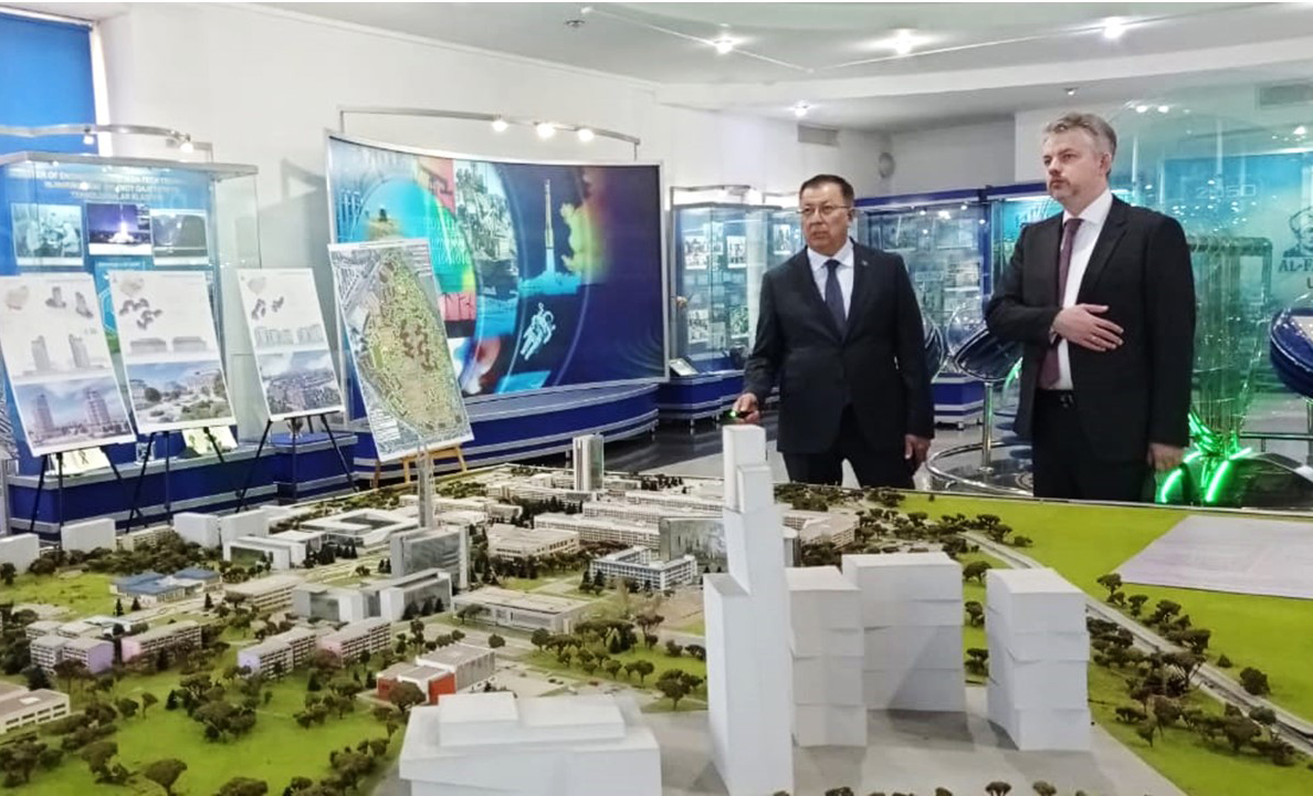 Representatives of the Office of the President of the Russian Federation for Interregional and Cultural Relations with Foreign Countries visited Al-Farabi Kazakh National University