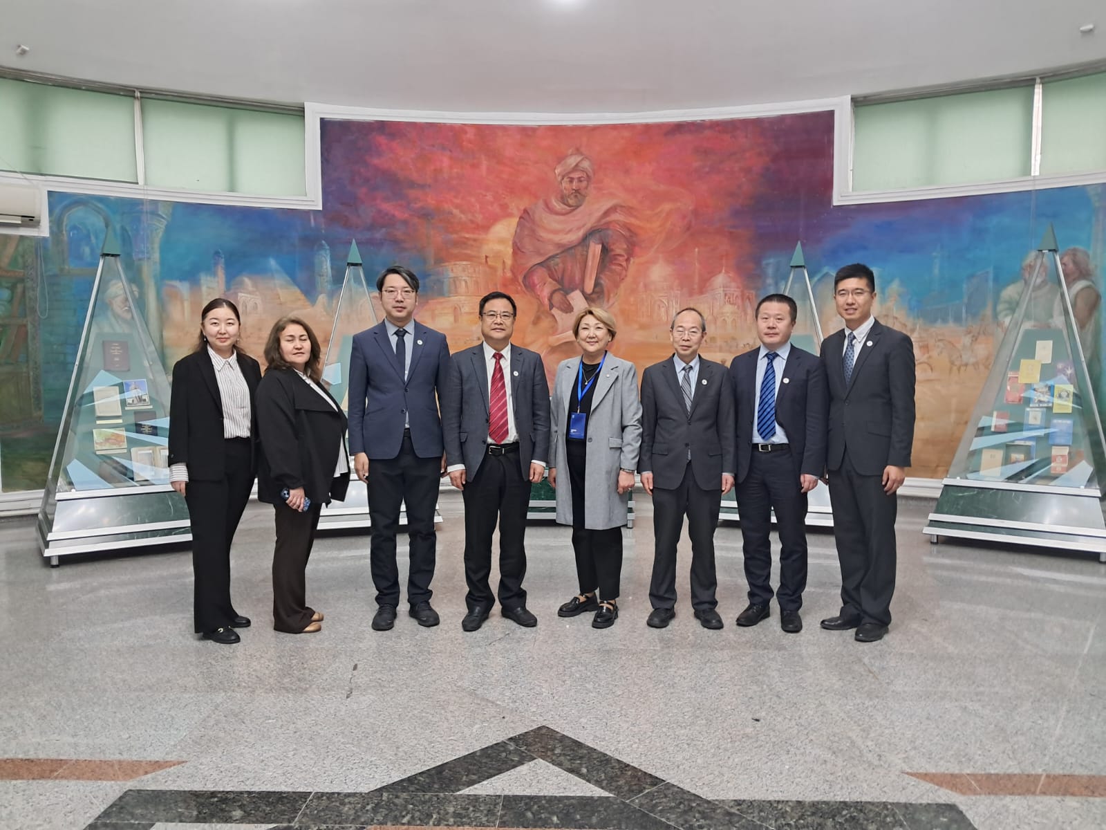 Визит делегации Китайской компании «Zhongnan University of Economics and Law (ZUEL)» в музей