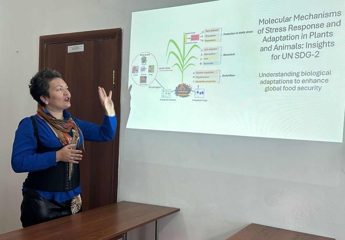 Molecular Mechanisms of Animal and Plant Cell Response to Stress: Academic Discussion at the Department