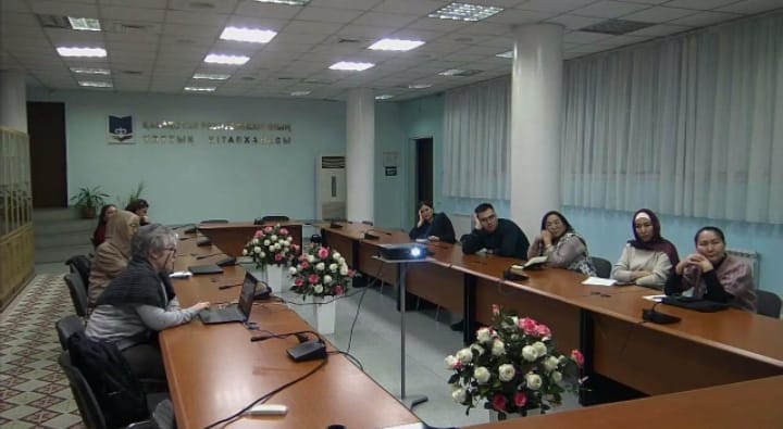 ТДМ-4 шеңберінде «Шағатай тілі және жазба ескерткіштер» тақырыбындағы кезекті ашық дәріс