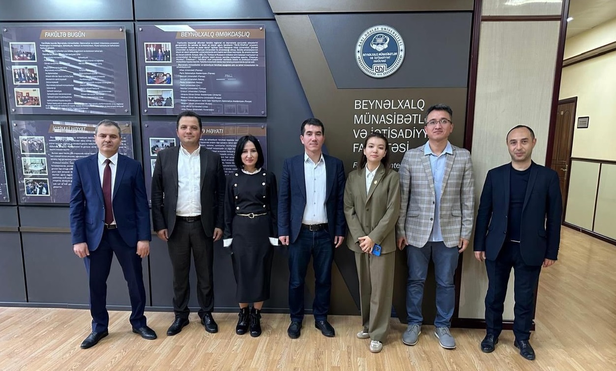 Visit of teachers of Al-Farabi Kazakh National University to Baku State University