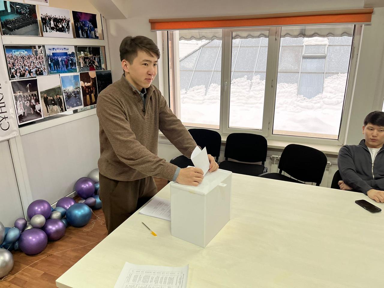 SDG-8: Student elections were held in the Youth Organizations Committee