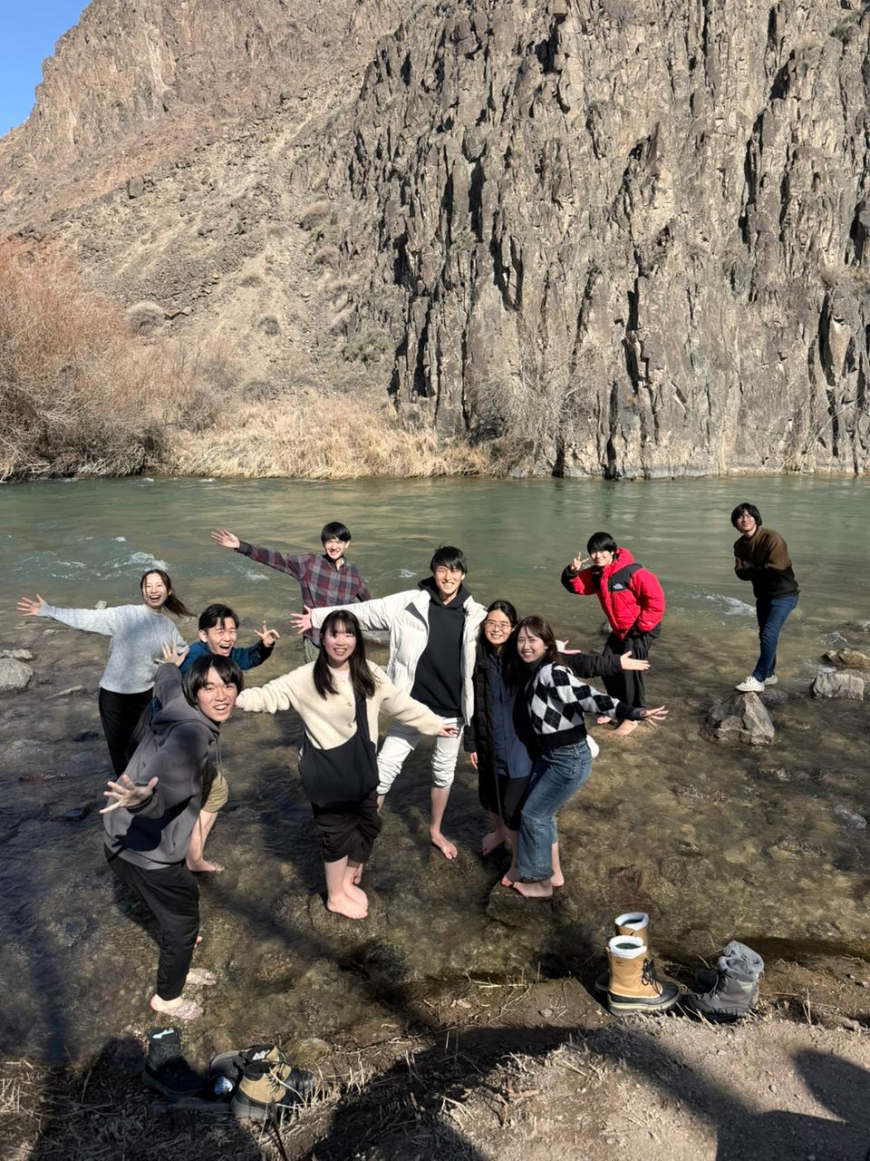 University of Tokyo Students Visit Charyn Canyon