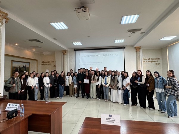 SDG-4: A meeting entitled “The First Step to Financial Independence” was held at our educational institution