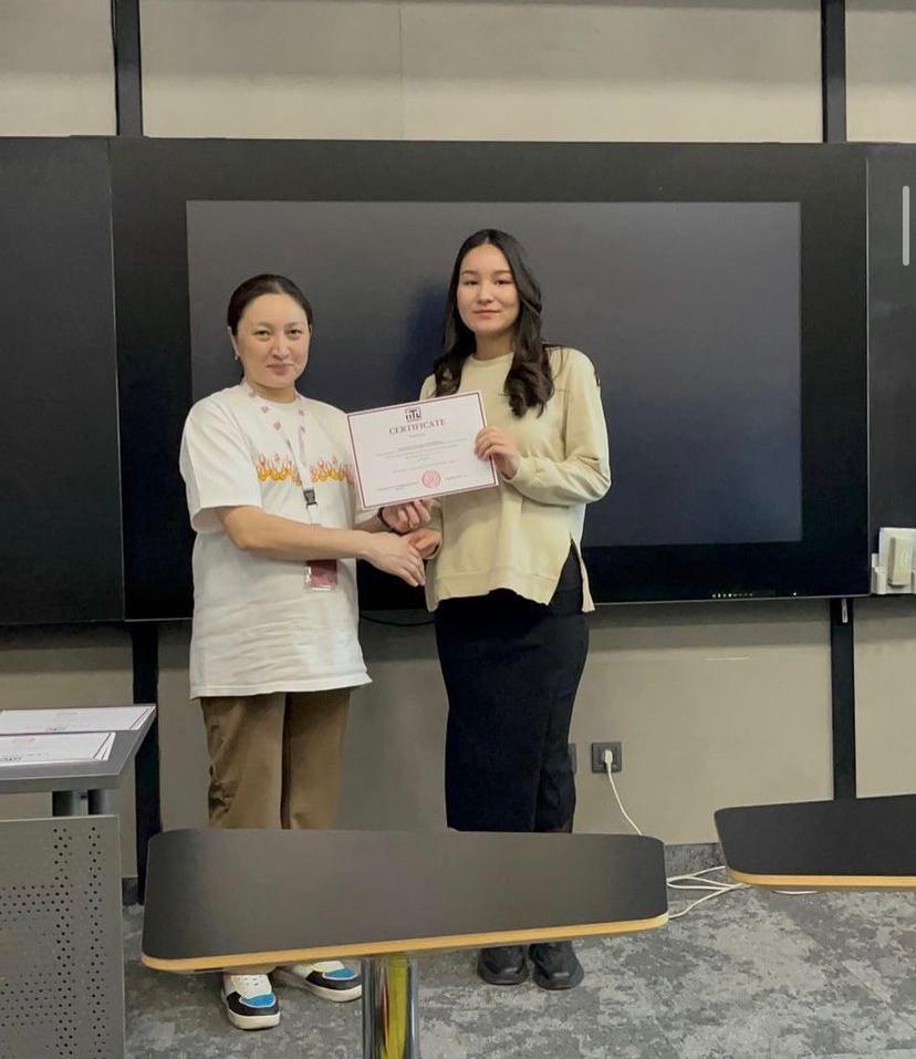 2nd year undergraduates of the Department of Computer Sciences successfully completed a master's internship at the International University of Information Technologies.