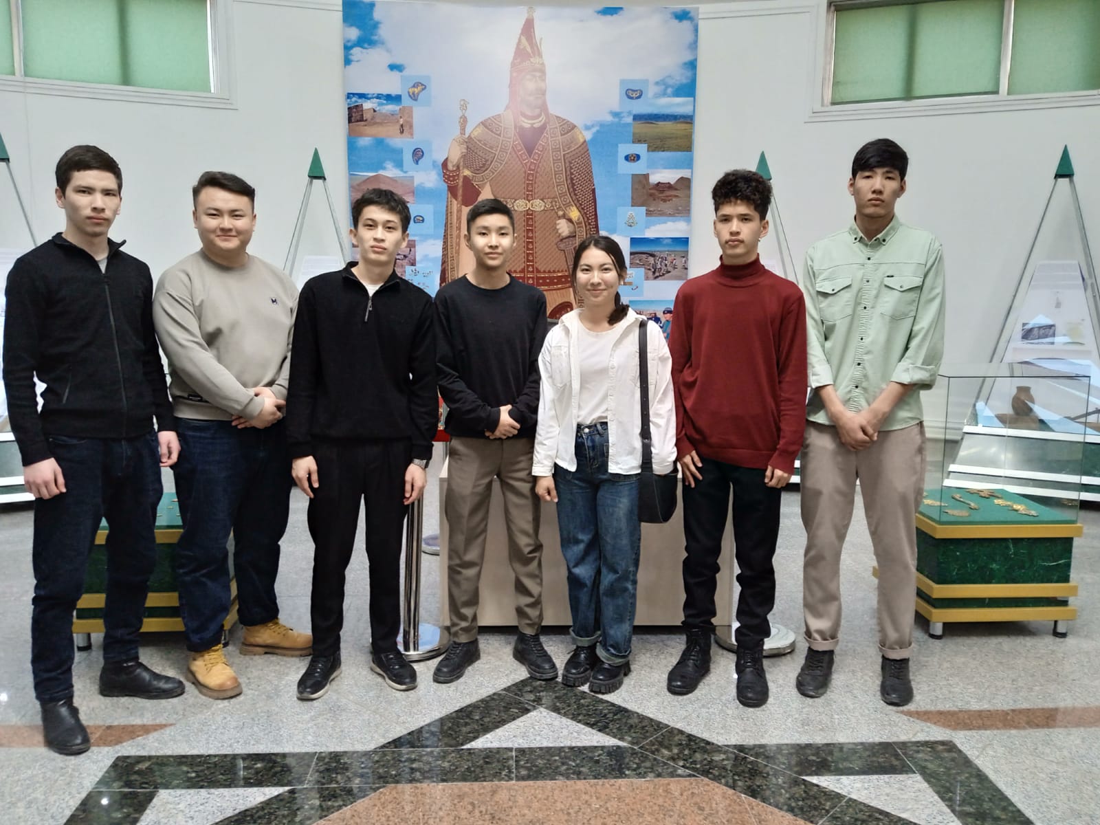 In February-March 2024, the exhibitions "The Great Silk Road and urban Culture of the Otyrar Valley" of the State Archaeological Museum-Reserve Otyrar and "The Depth of Centuries" of the State Historical and Cultural Museum-Reserve Esik, dedicated to the 90th anniversary of the University, were held at the Museum of the Al-Farabi Kazakh National University