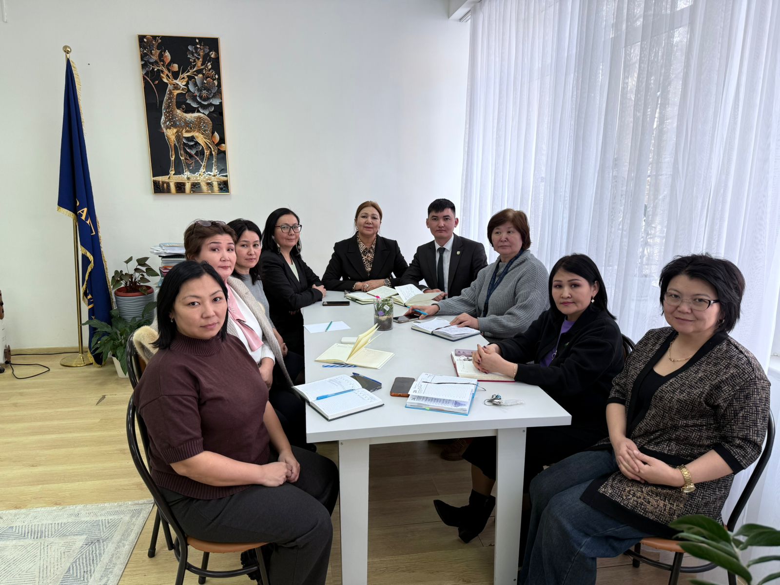 Broad discussion of the New Constitution held at the Dean’s Office of the Faculty of Biology and Biotechnology, Al-Farabi Kazakh National University