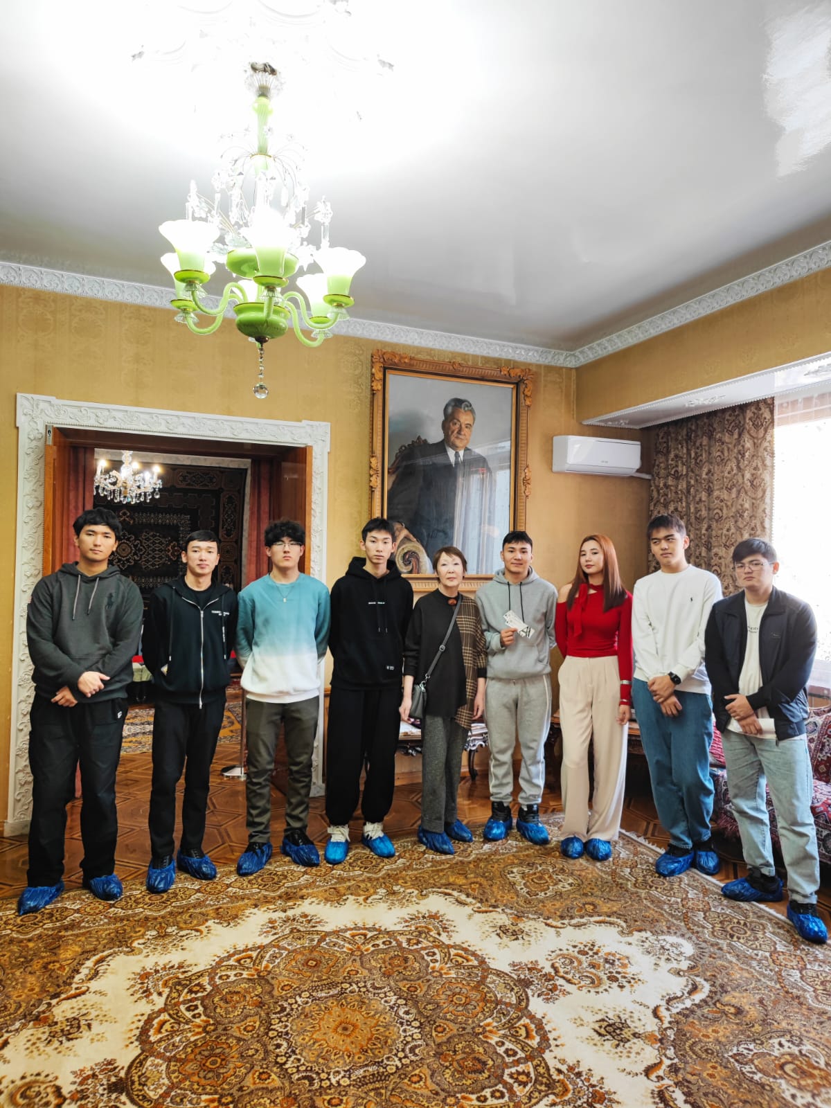 In memory of the dear and beloved by the people Dinmukhamed Akhmetovich Kunaev