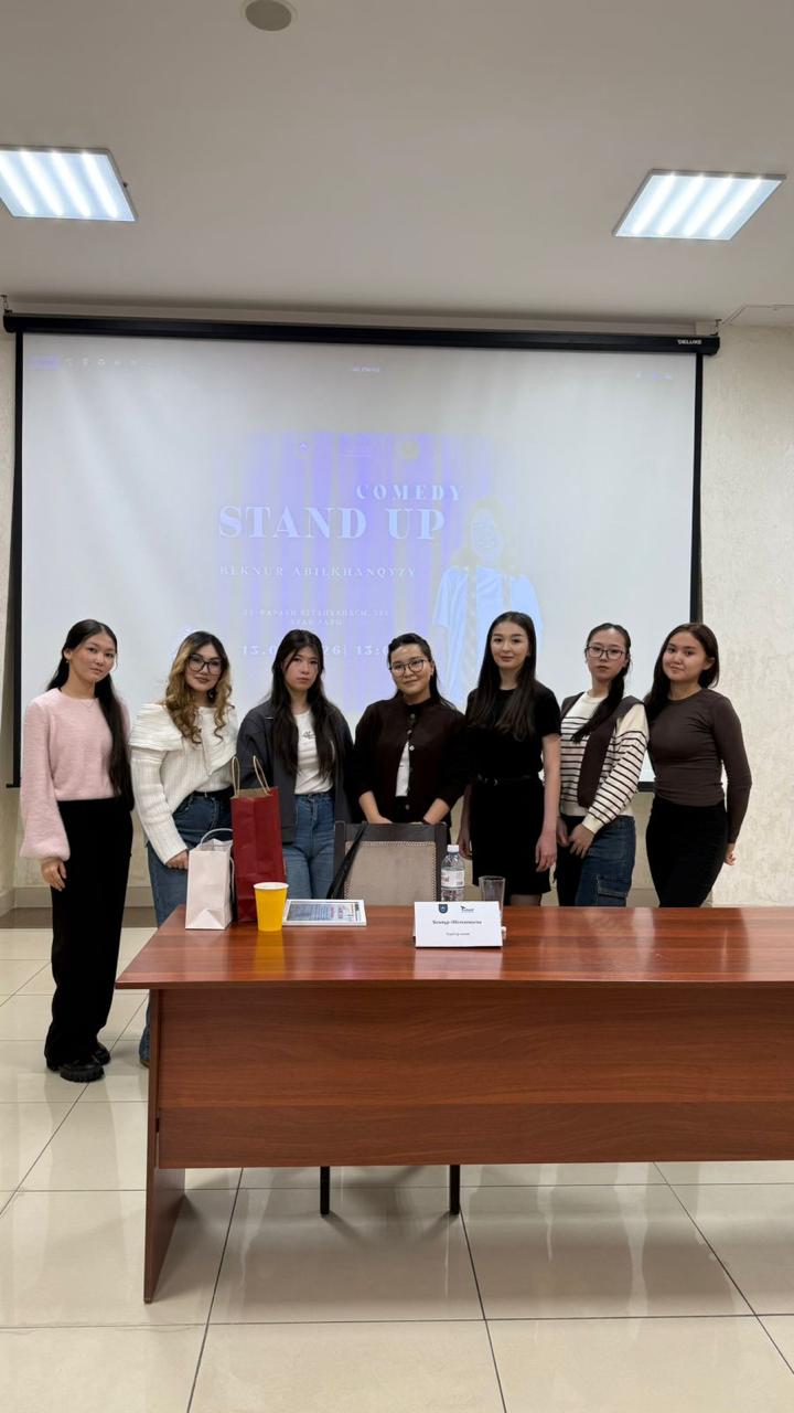 Stand-up Evening “Strength Through Laughter: Women’s Boundaries and Dignity” Held at KazNU