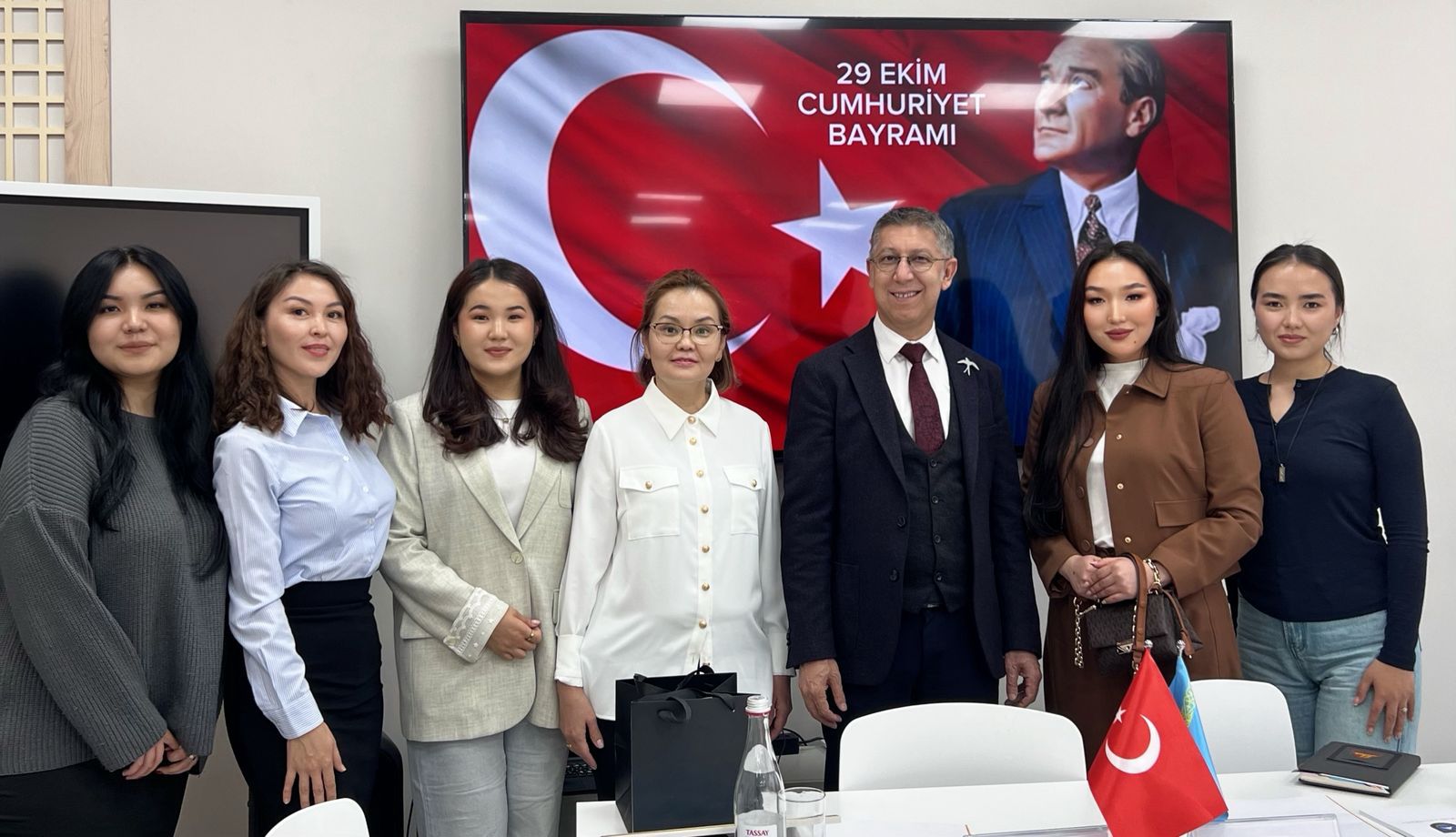 Meeting Dedicated to the Republic Day of Türkiye Held at Al-Farabi University