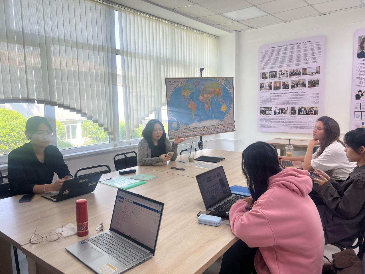 On April 28, 2026, first-year master’s students of the “Regional Studies” program presented their projects at a scientific-practical session titled “Regional Strategies for Sustainable Development.”