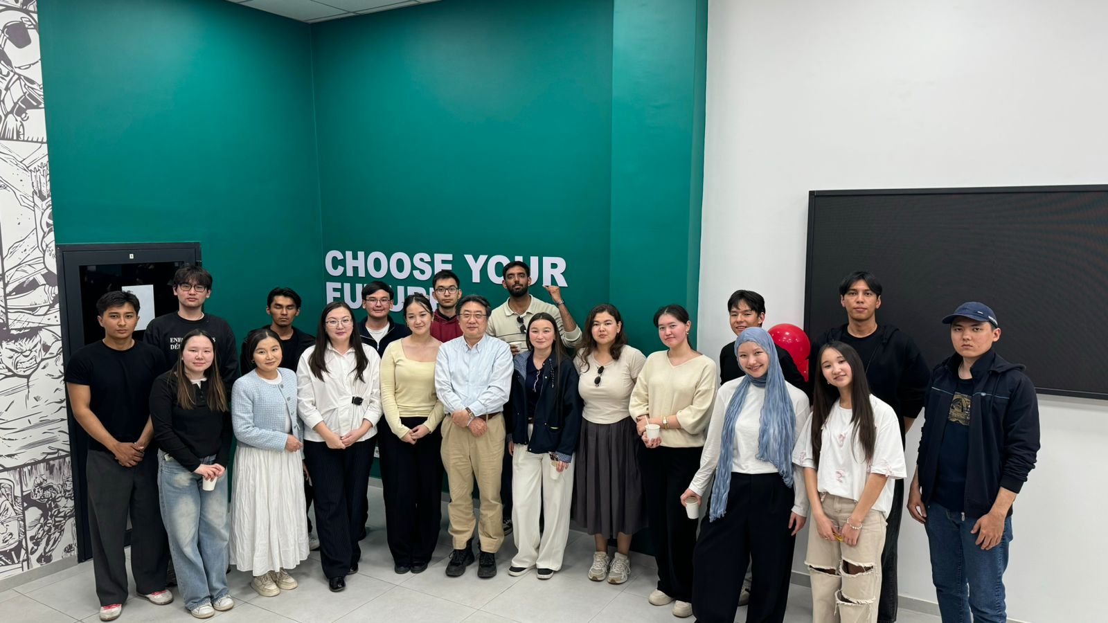 Launch of the Free Course and Conversation Club Kazakh-English Speaking Club