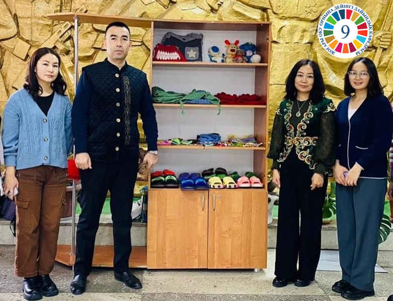 Юные мастера организовали мероприятие "ӨНЕРПАЗ ШАҺАР ТҮЗЕТЕР"