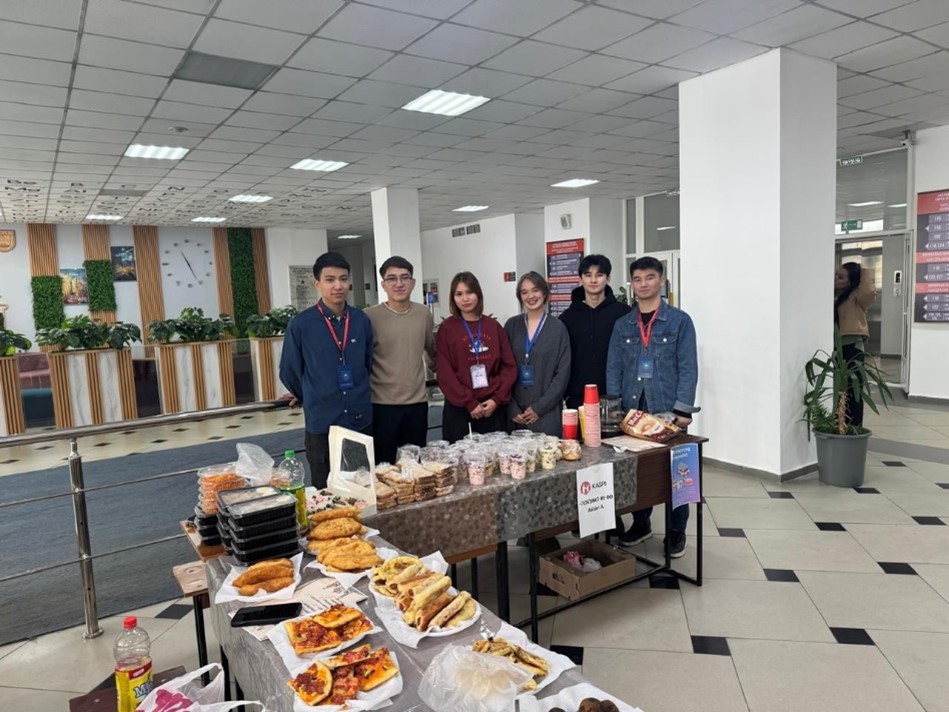 SDG – 1-2: The Faculty of Chemistry and Chemical Technology and the Faculty of Information Technology held a charity fair with the public foundation «Komek»