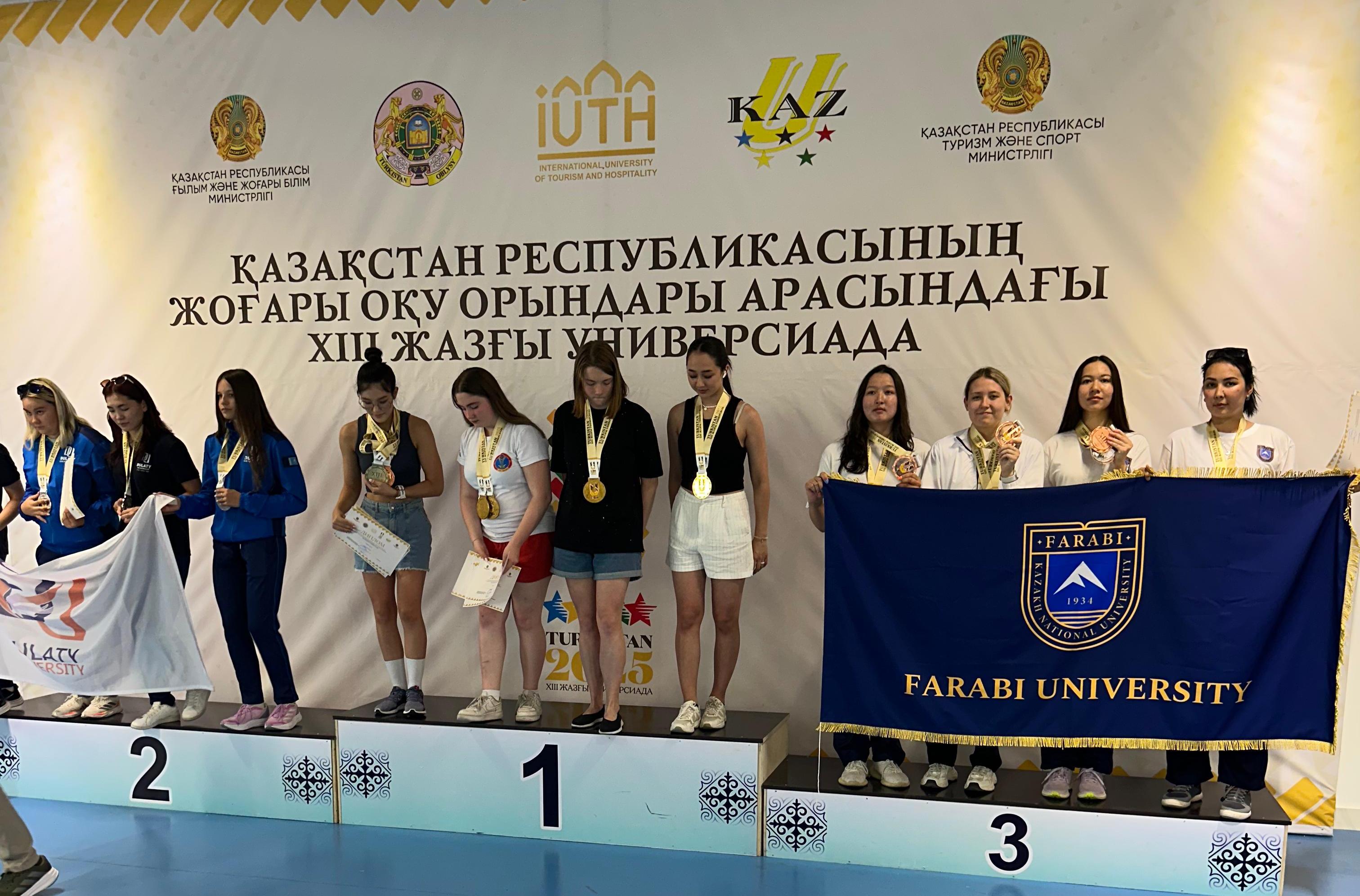 Женская эстафета комбинированным стилем – 3 место.