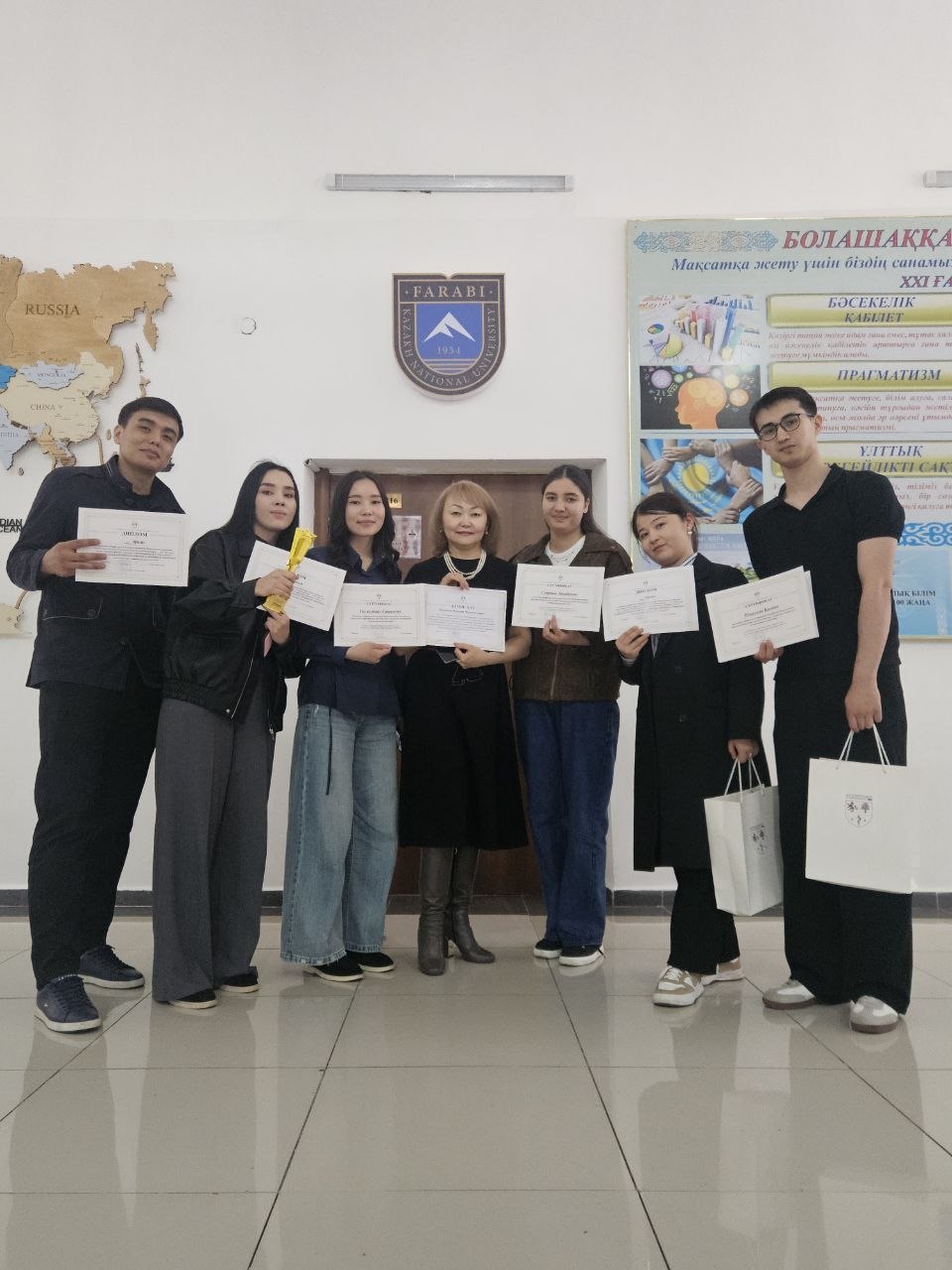 KazNU Students Become Prize-Winners of the Republican Anatomy Olympiad