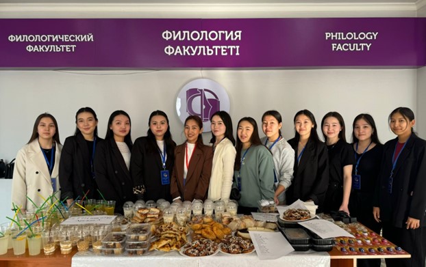 SDG – 1-2: Philology Faculty held a charity fair organized by the «Komek» public foundation