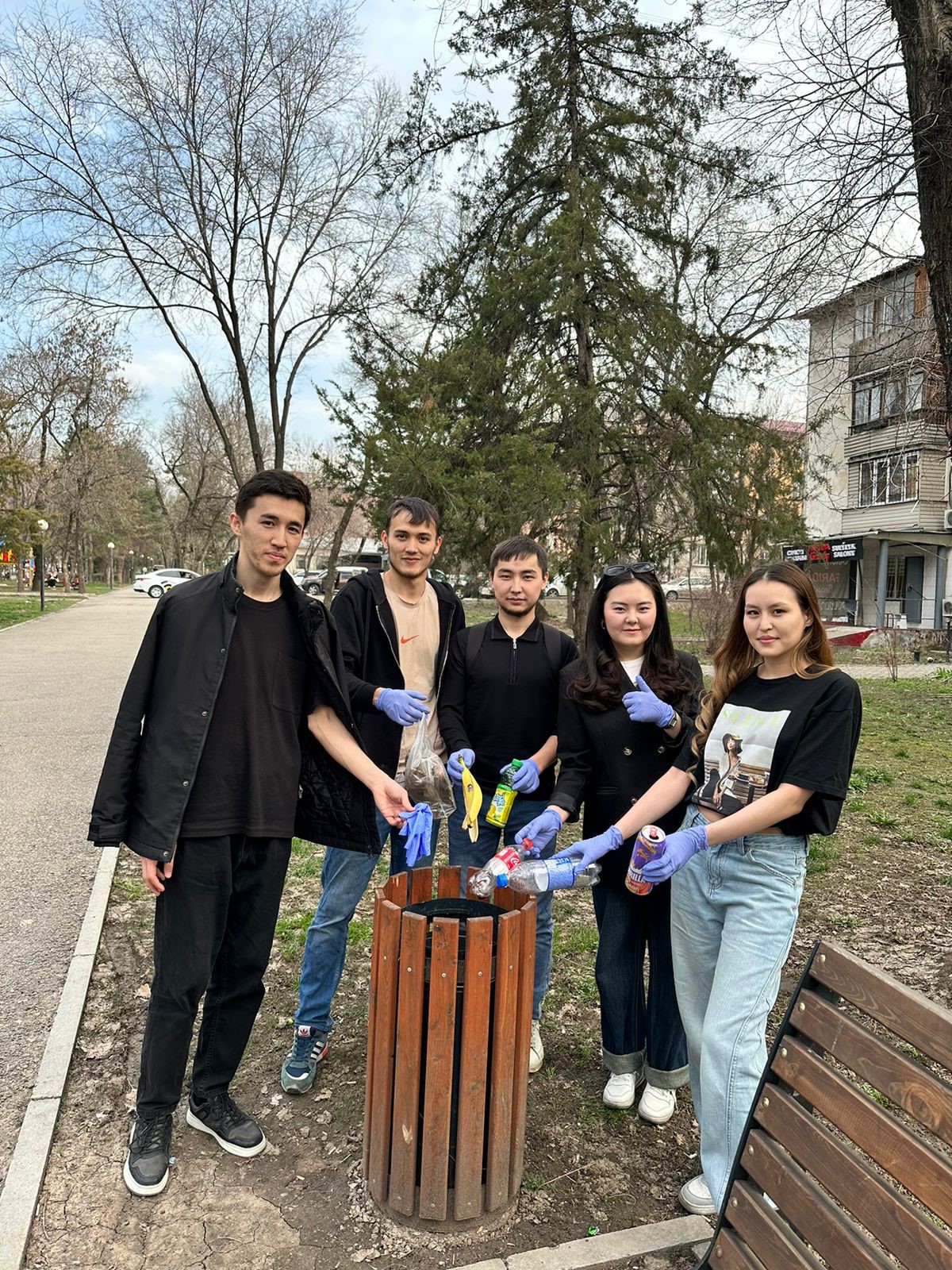 Чистый город от пластиковых отходов
