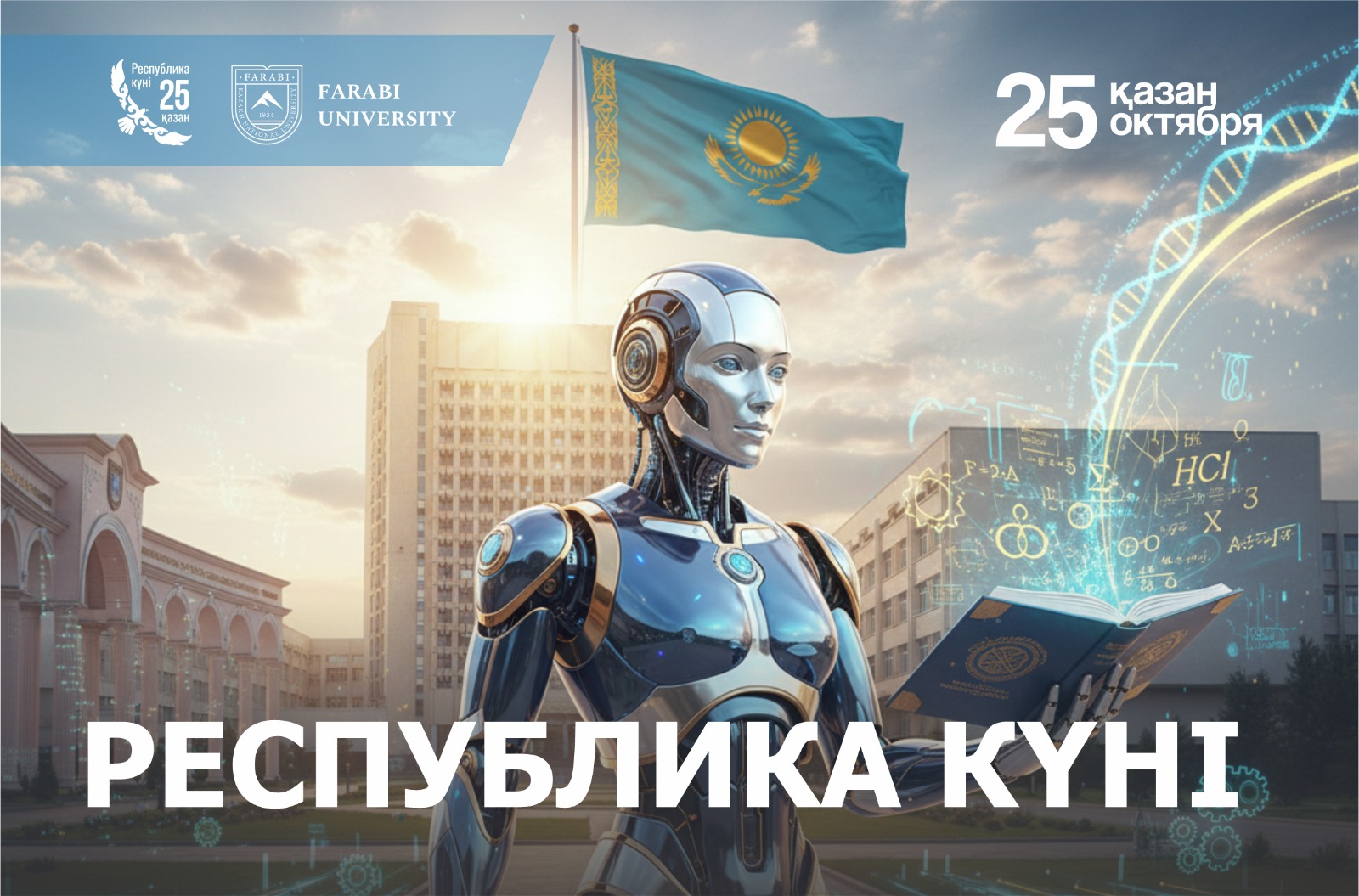 Ұлттық мереке – Республика күні құтты болсын!