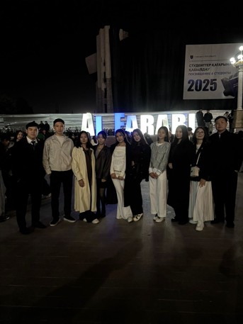 A ceremonial event was held to welcome first-year students