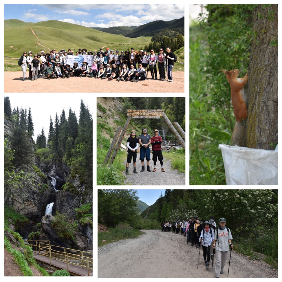 KazNU staudents took part in the environmental action “March of Parks”