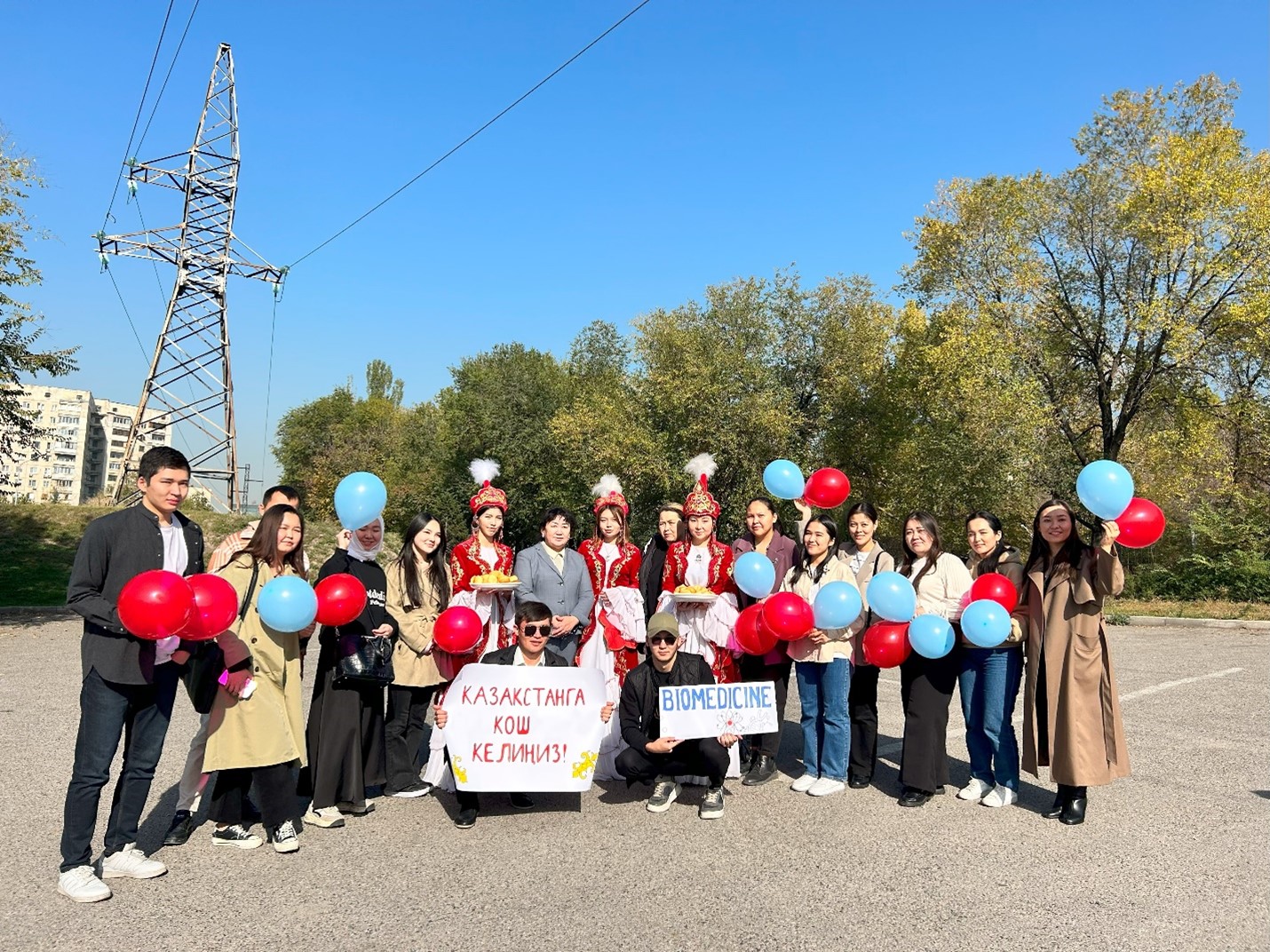 Students of the branch of KazNU in Bishkek visited the Faculty of Biology of KazNU named after Al-Farabi as part of the campus tour