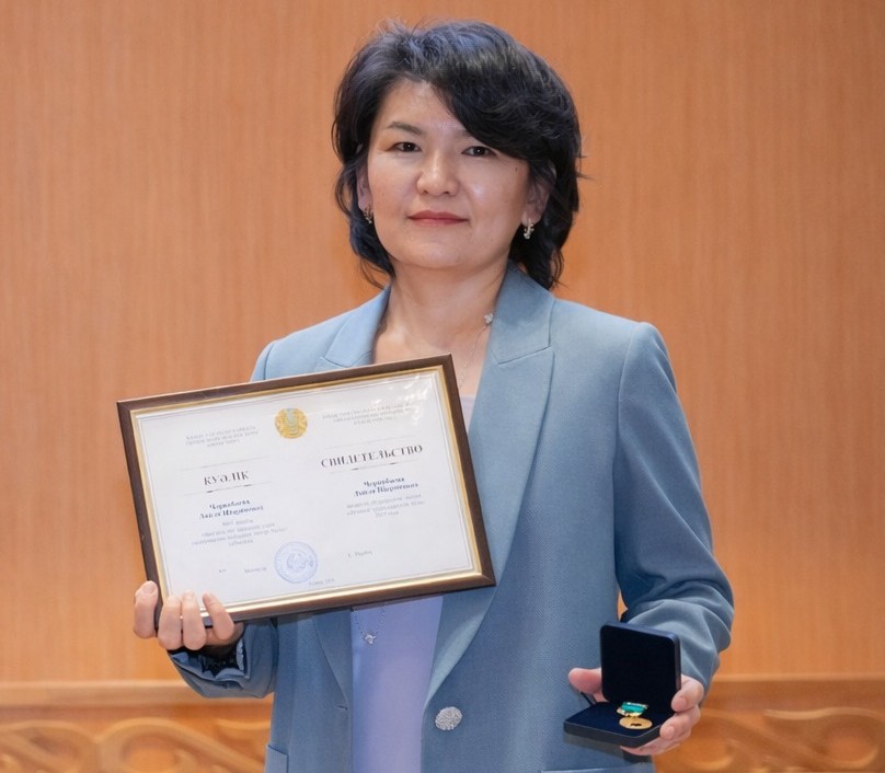 Associate Professor-Researcher of the Department of Computer Science, Lailya Sharipovna Cherikbayeva, has been awarded the title “Best University Teacher - 2025"