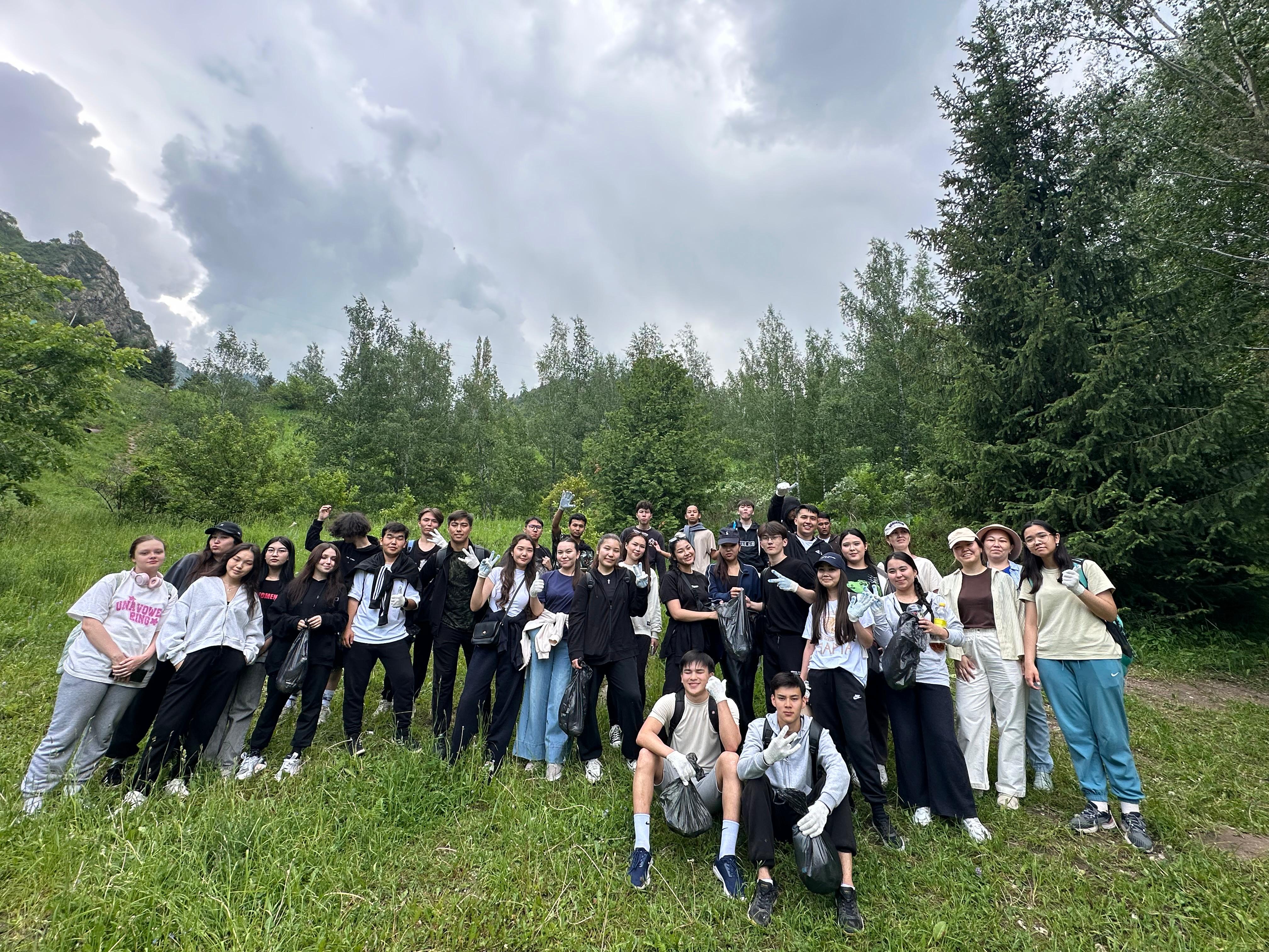 Visit to Medeu Gorge and Participation in Environmental Campaign by Hydrologists
