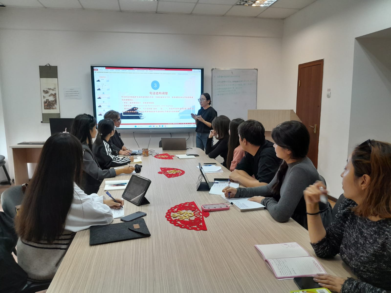 A MASTER CLASS ON COLLABORATIVE LEARNING WAS HELD AT THE DEPARTMENT OF CHINESE STUDIES