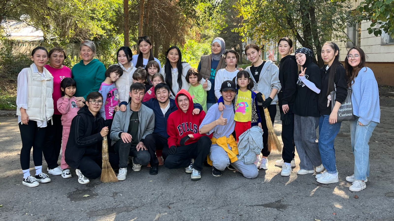 SDG-3: The Public Fund "Komek" held a clean-up day in an orphanage
