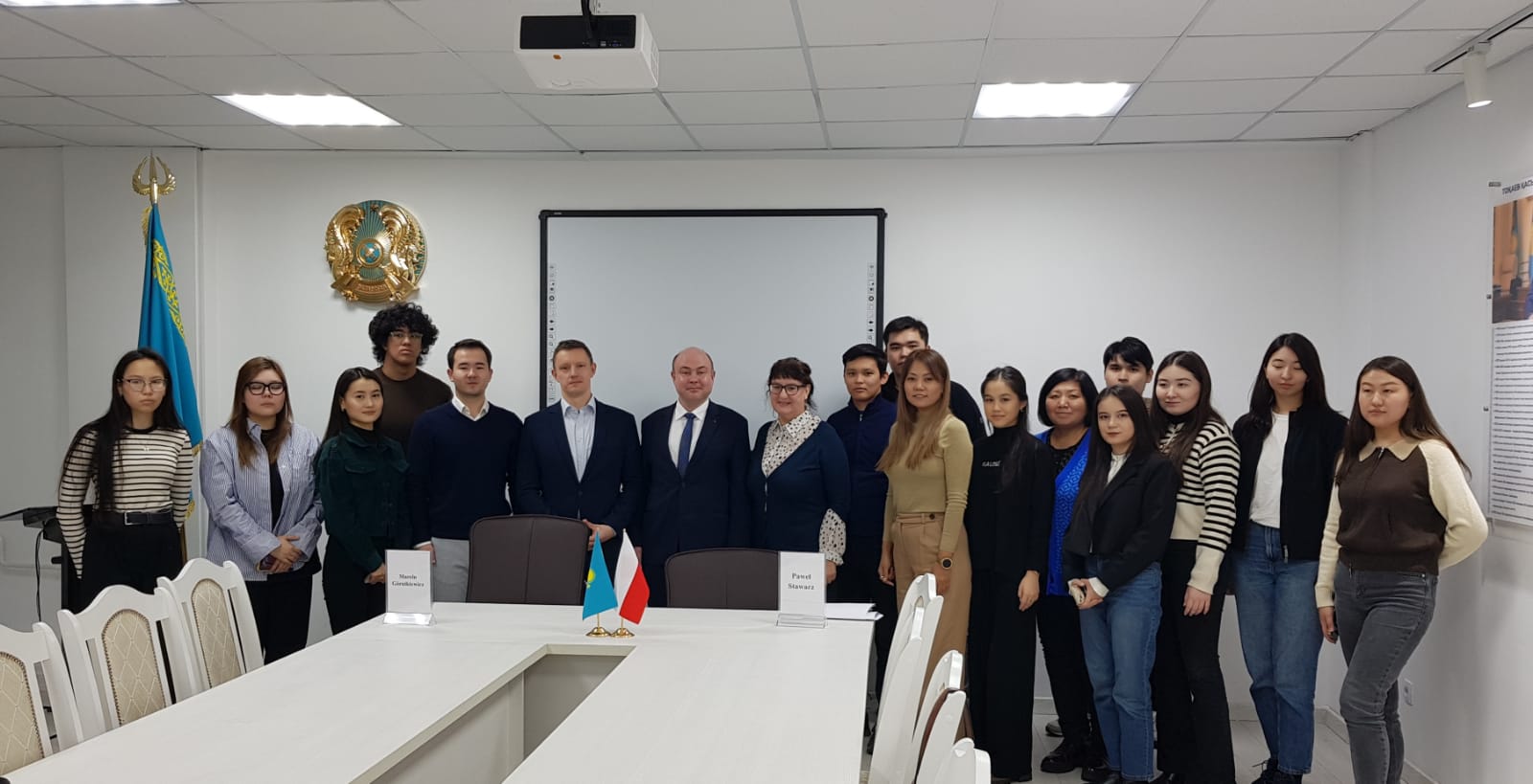 A meeting was held with Marchin Gurnikevich  and Pavel Stavage